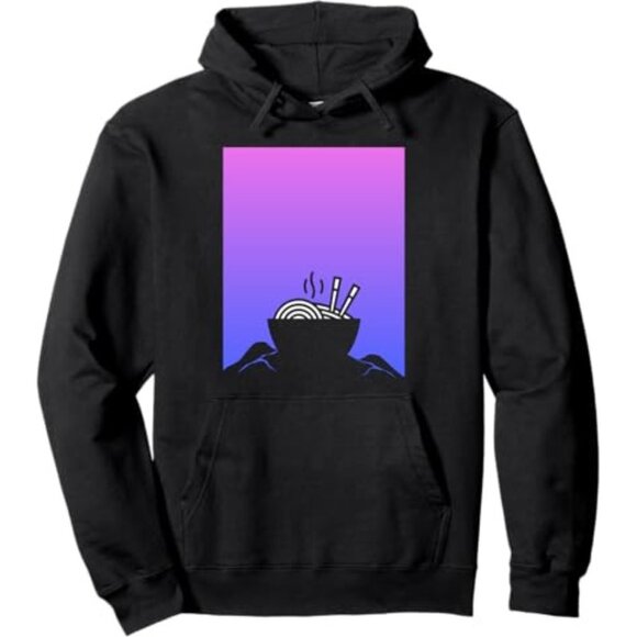 Anime Ramen - 90s Aesthetic Vaporwave Hoodies - Picture 1 of 1